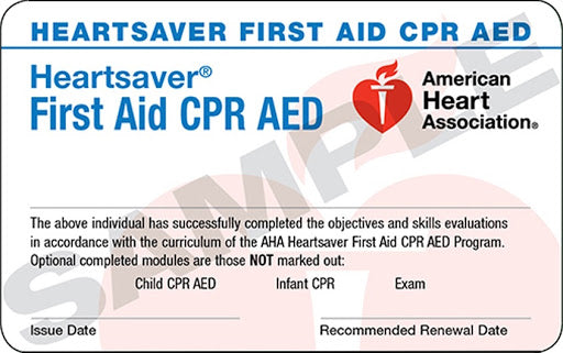 Heartsaver First Aid CPR AED